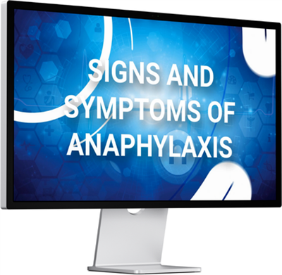 Video Download - Signs and symptoms of Anaphylaxis (Adult) VID-SASOA-ADT